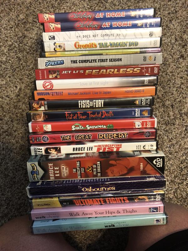 Miscellaneous Unrated DVD movies $5.00 each