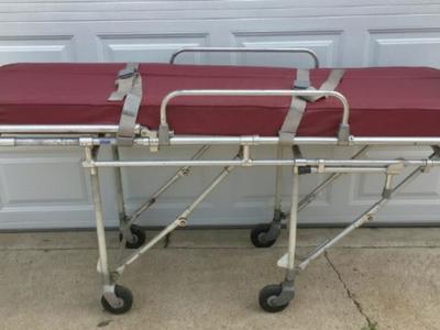 Rare Ferno-Washington Ambulance & Mortuary Gurney-Stretcher