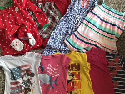 3T Shirts, Pajamas, Dresses