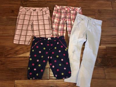 Girls Size 14/16 Shorts and Capris Set