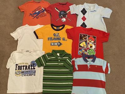 Boys Size 5t Name Brand Shirts