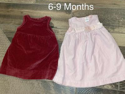 Girls Size 6-9 Months Dresses Set