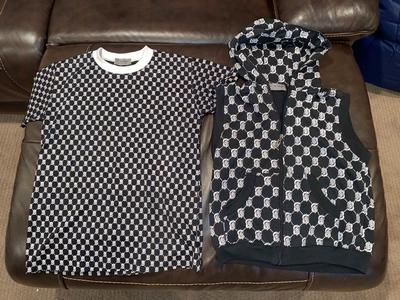 Boys Size 10/12 Shirt and Vest Set