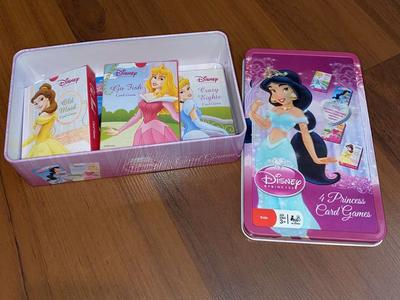 Brand New Disney Princess Tin Games