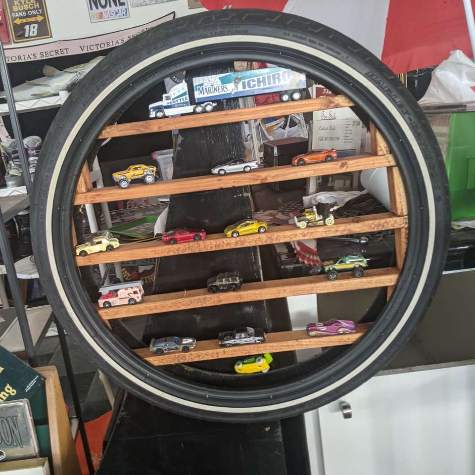 Hot wheel organizer $25