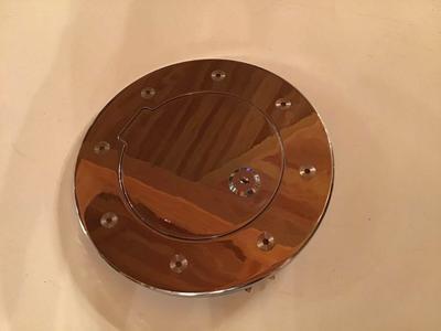 Chrome Lockable Fuel Door