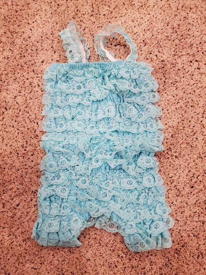 New! Summer Romper Pink Blue White Girls Jumper