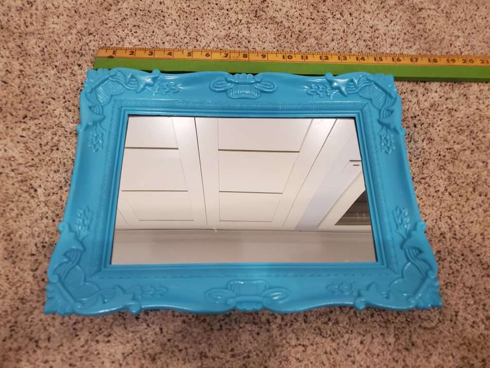 Blue Mirror or Blue Mirror Tray