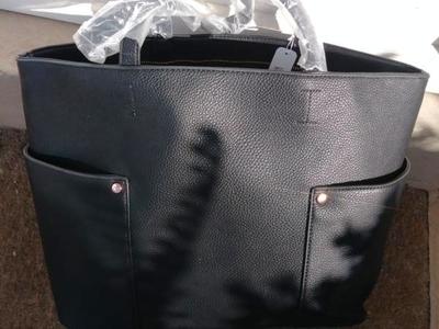 New charming Charlies black bag
