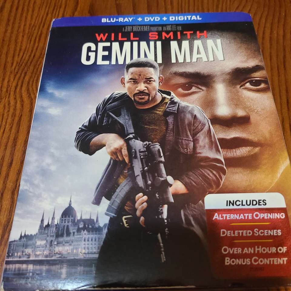 New Will Smith Gemini Man bluray dvd digital