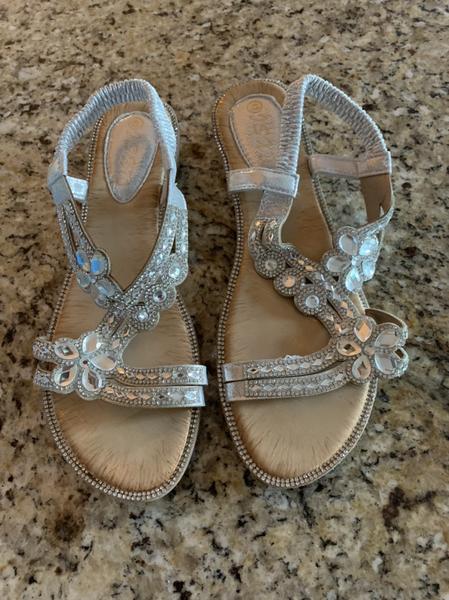 Sparkly Brand New Sandals Size 42