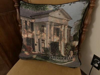 Elvis Presley Graceland Pillow