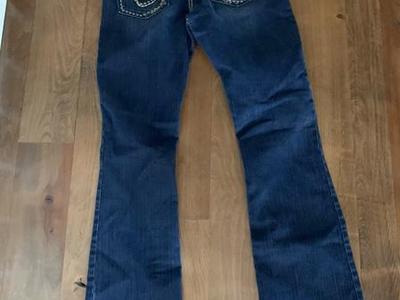Silver Bootcut Jeans Size W28 L 31