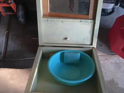 Super old Army Shaving kit