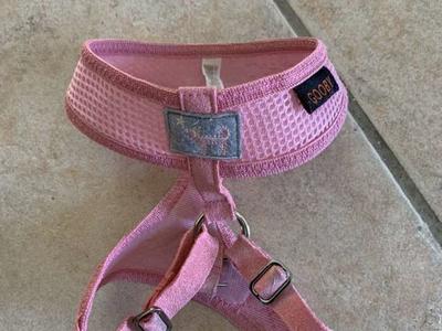 Pet Harness Pink Size Small