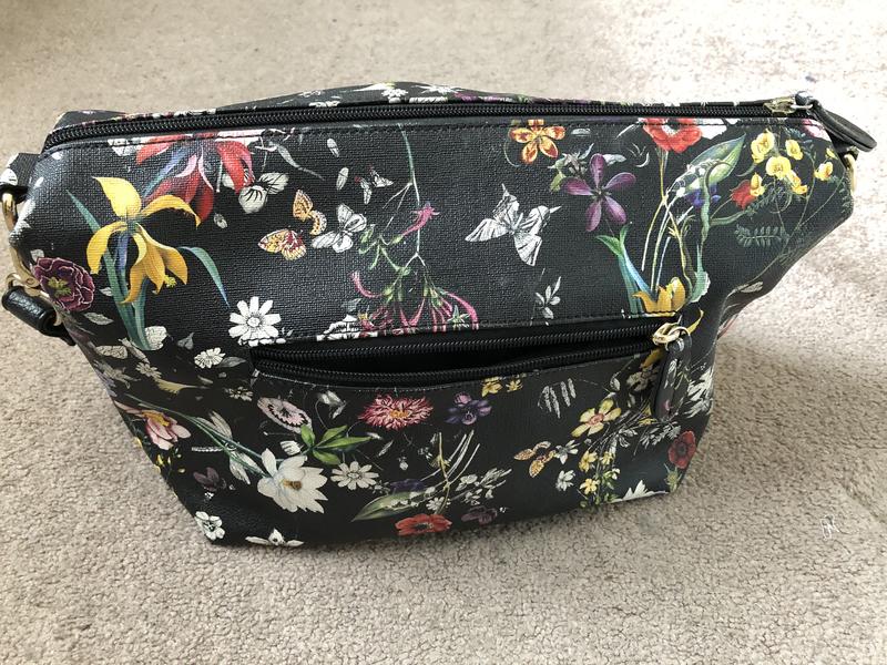 Imoshion Purse Handbag Black W/ Nature