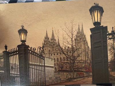 Robert Boyd FineArt Salt Lake Temple “Endurance”