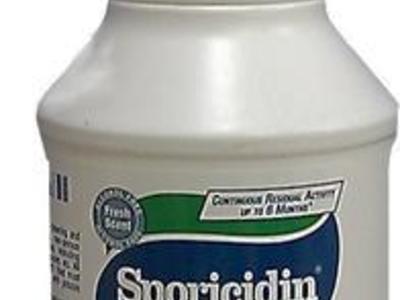Sporicidin 32oz Pump Spray Disinfectant Solution ($27 in stores and Amazon)