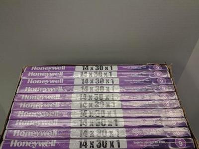 90 percent off 14 in. x 30 in. x 1 in. Superior Allergen Pleated Air Filter Only $2.50 each in case