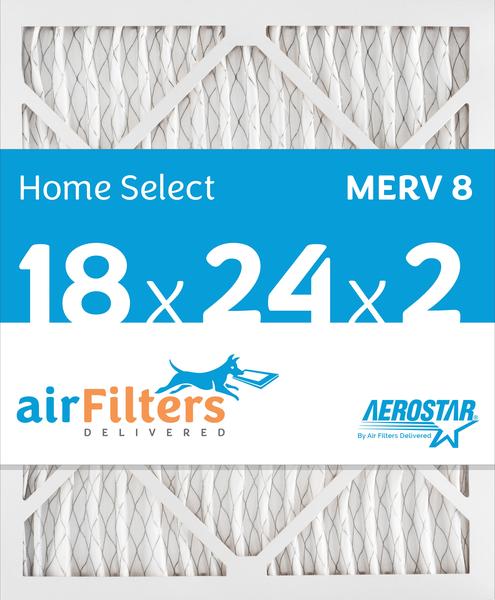 75 percent off MERV 8 Pleated Air Filter 18inches  x 24 inches  x 2 inches
