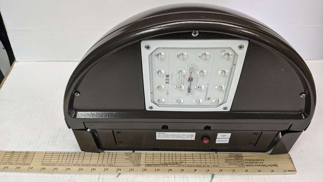 Eaton 70 Watt LED Wall Pack Light WITH Battery Back Up