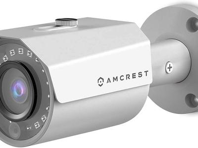 *More Than 75 percent off* Amcrest 4MP POE IP Ultra HD Outdoor Security Camera, 4-Megapixel, IP4M-1024EW