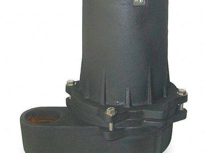 Dayton 4CRE5 Sewage Ejector Pump, HP 1/2, Max., Flow 80.0 gpm, **Less Than 1/2 Price**