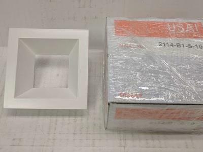 USAI 2114-B1-S-10 4 in Square Lighting Trim
