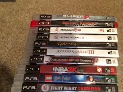 10 Play Station 3 Games