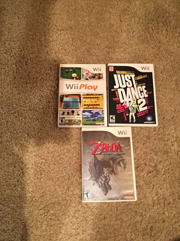 3 Wii Games