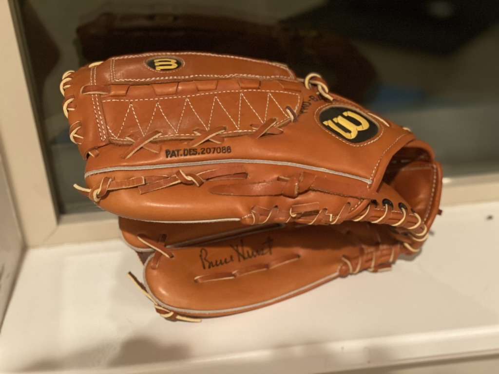 Boston Red Sox Bruce Hurst Signed Glove