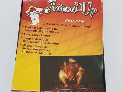 Juiced up Chicken, grill helper. Choose beverage