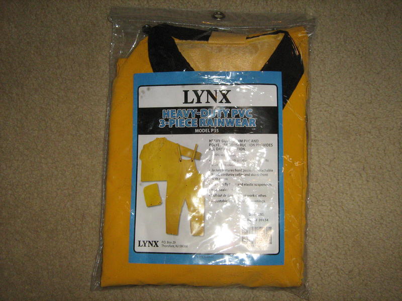 RAINWEAR/BAD weather wear