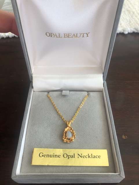 Genuine Opal Necklace