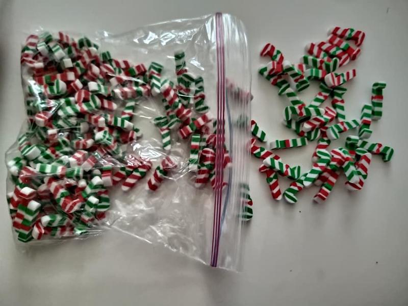 Holiday Erasers/Keychains/Earrings/Rings