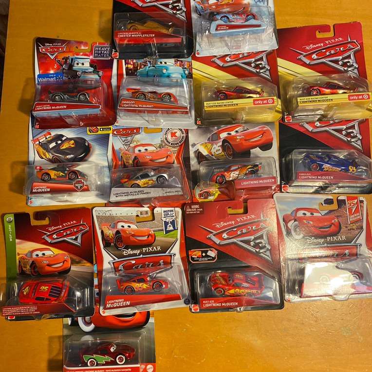 Brand New Cars From The Movie Cars