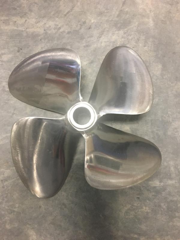 OJ stainless steel prop