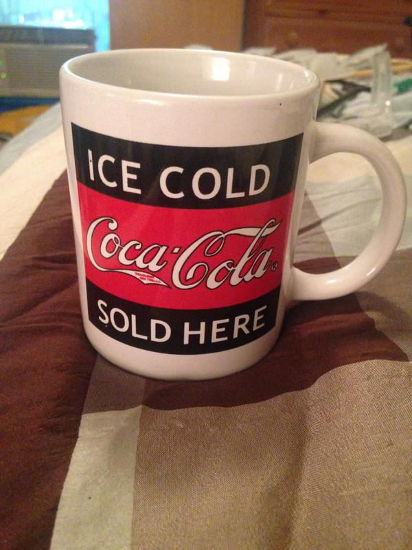 Ice Cold Coca-Cola Coffee Tea Mug