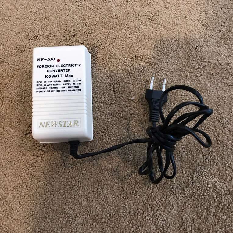 Foreign Electricity Converter 100 Watt Max