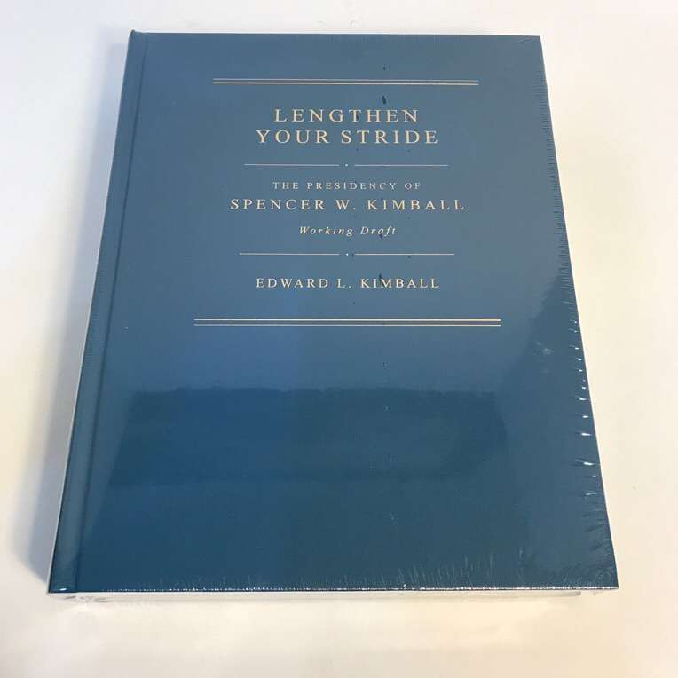 NEW Lengthen Your Stride Working Draft Ed Kimball