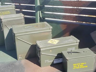 Military Surplus Ammo Cans