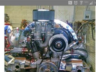 VW 1915 cc longblock race motor