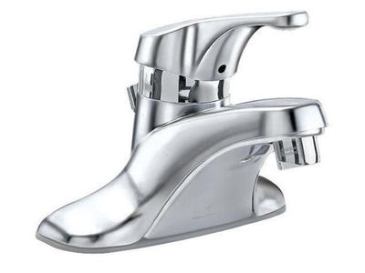 NEW AMERICAN STANDARD CHROME RELIANT SINGLE CONTROL 4 INCH CENTERSET BATHROOM FAUCET