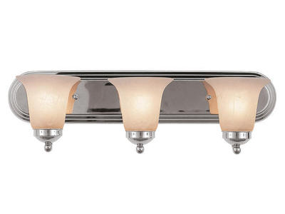 NEW CHROME 3 LIGHT VANITY LIGHT