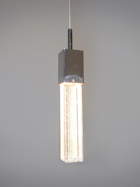 NEW ET2 BUBBLE FIZZ GLASS PENDANT LIGHT (3 AVAIL.) - RETAILS: $156 EACH