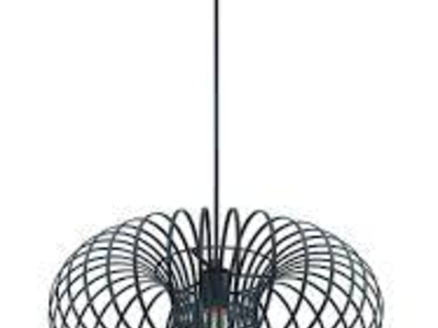 NEW WALWORTH BLACK METAL CHANDELIER LIGHT (RETAILS: $205 EACH) - 5 AVAILABLE