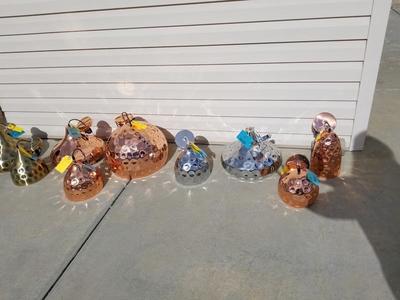 NEW HAMMERED METAL PENDANT LIGHTS