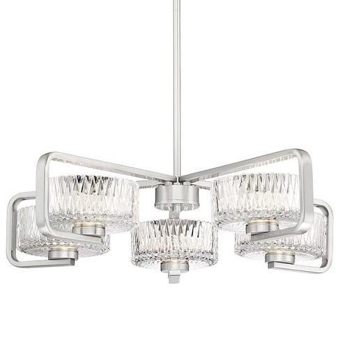 NEW MINKA LAVERY LED 5 LIGHT CHANDELIER (RETAILS: $200)