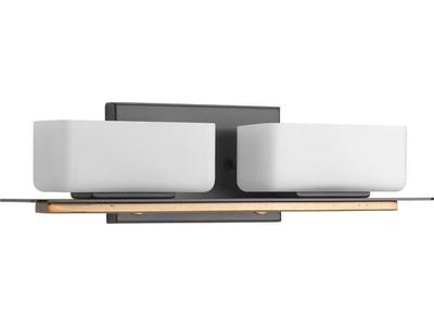 NEW PROGRESS LIGHTING RUSH 2 LIGHT VANITY (RETAILS: $121.00)