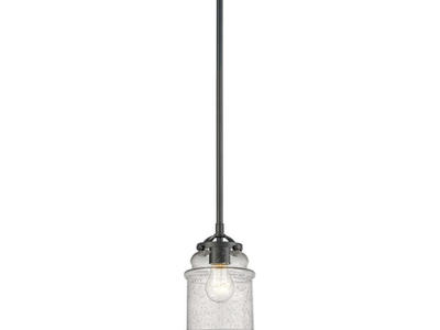 NEW INNOVATION BELLMONT RUBBED OIL PENDANT LIGHT (3 AVAIL) - RETAILS: $184 EACH